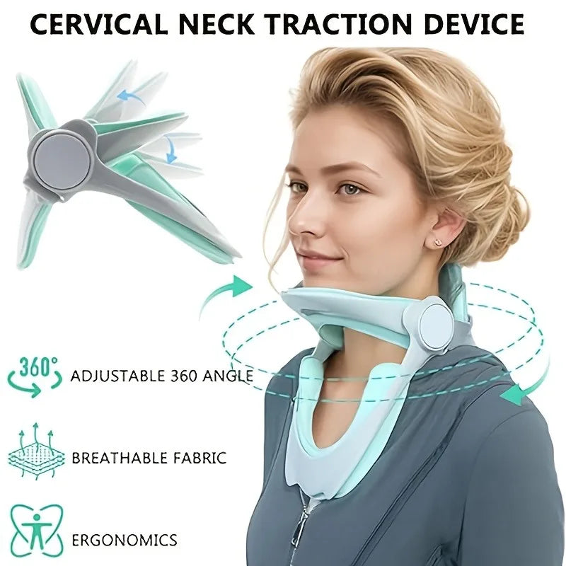 Ergonomic Neck Support Pillow with Adjustable Strap • Breathable Polyester • Comfort & Durability • Cervical Care • Ideal Gift